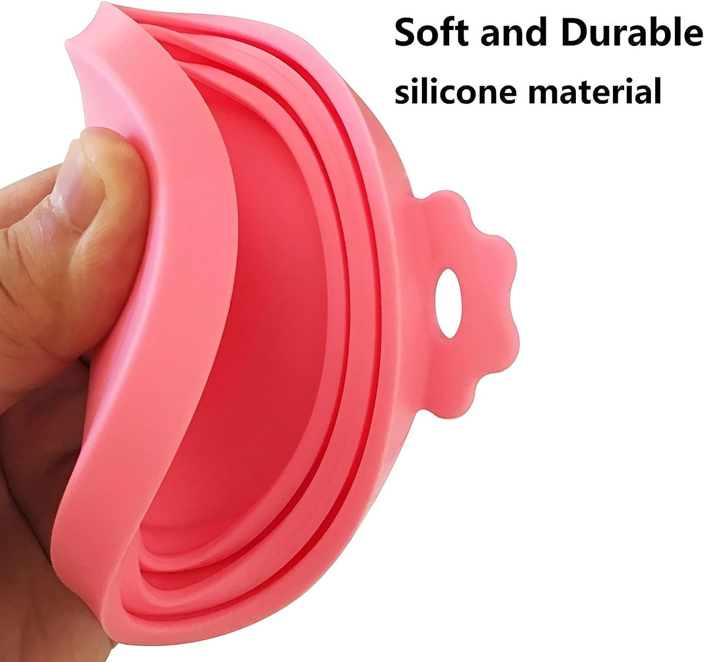 5 Pack Silicone Pet Food Can Covers - Universal BPA Free Lids for Dogs and Cats - Fits Most Standard Cans for Fresh Storage