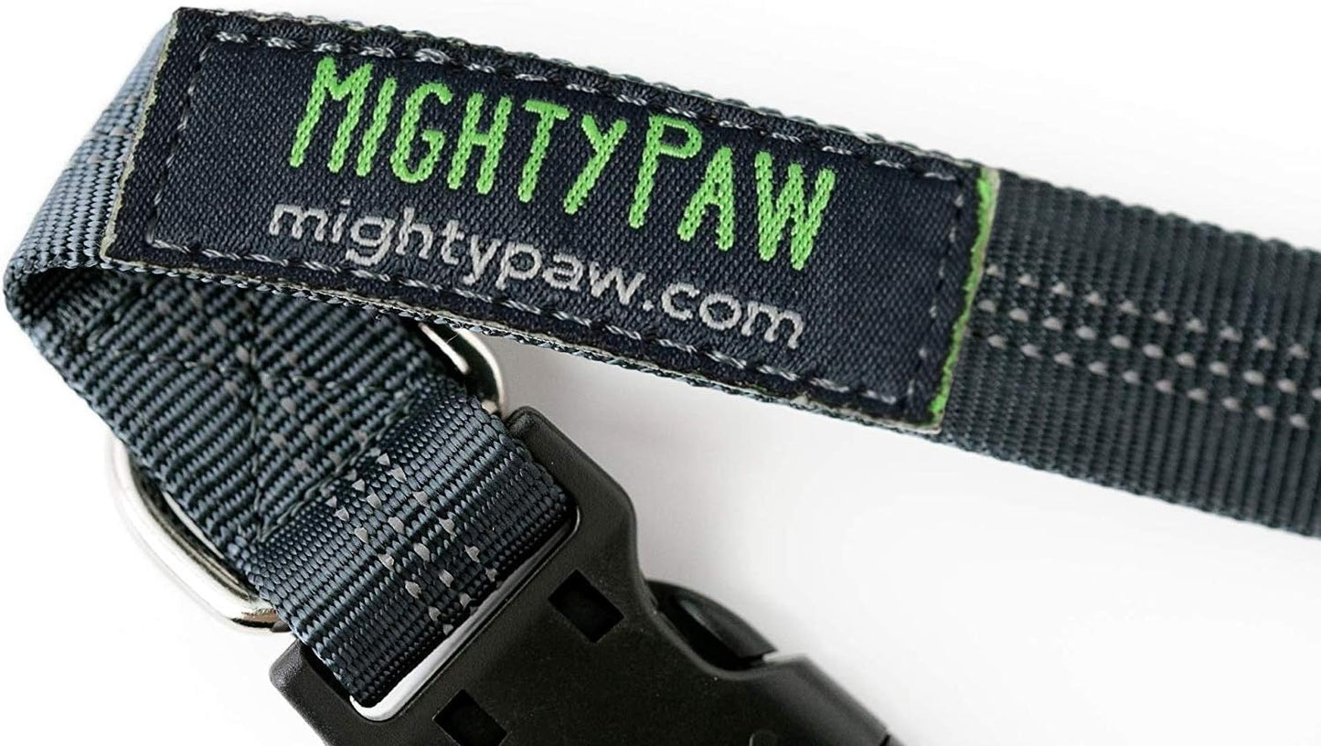 Ultimate Hands-Free Dog Leash | Adjustable Bungee Waist Belt for All Breeds - Perfect for Walking & Running (36" - 48") - Up to 150 Lbs - Stylish Gray Design